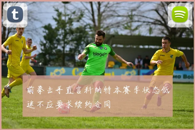 前拳击手直言科纳特本赛季状态低迷不应要求续约合同